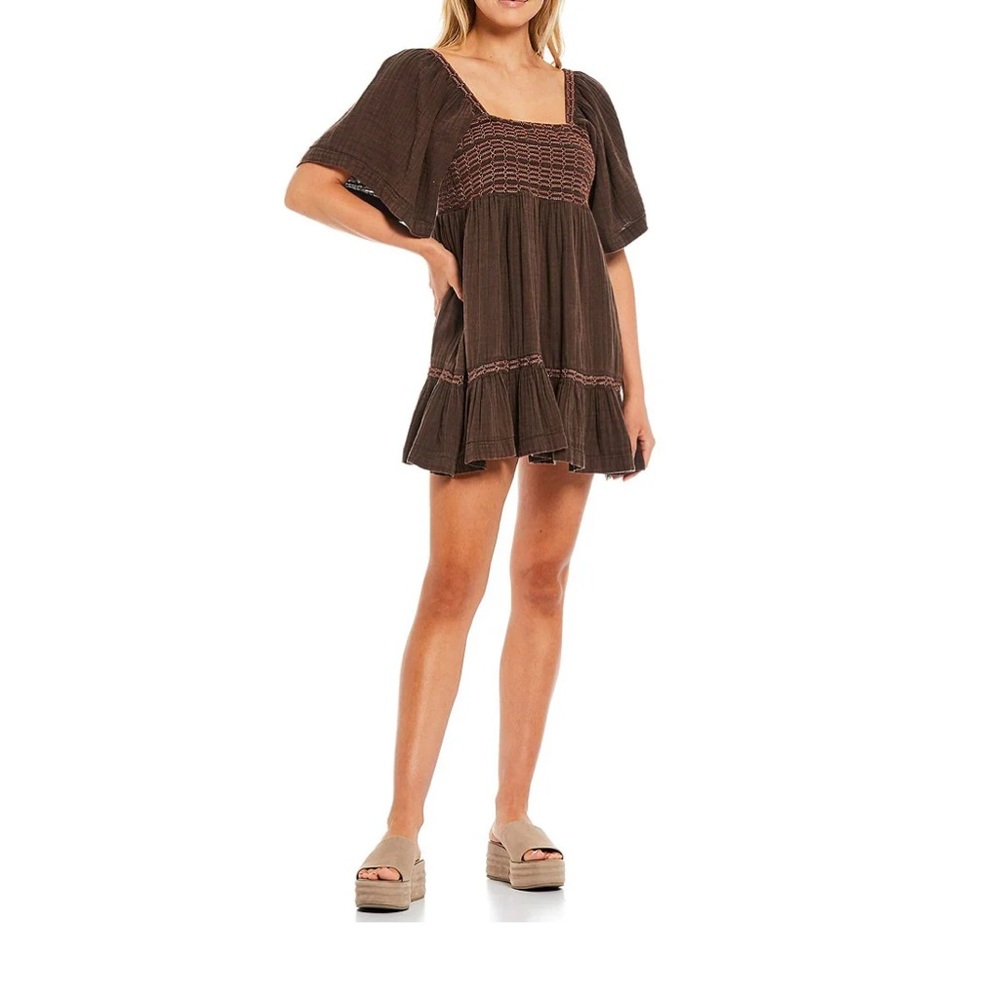 Free People Easy to Love Mini Dress